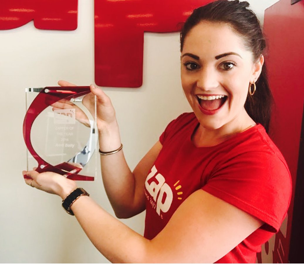 Congratulations to Avril Baily from Zap Kingston; she's 'Zapper of the Year'!
A huge well done from everyone <a href="/zapfit/">ZAP Fitness 24/7</a>!
#NumberOne #Zapper2016