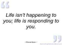 Think of all the good things in your life. And now realize that you brought them all into your life.