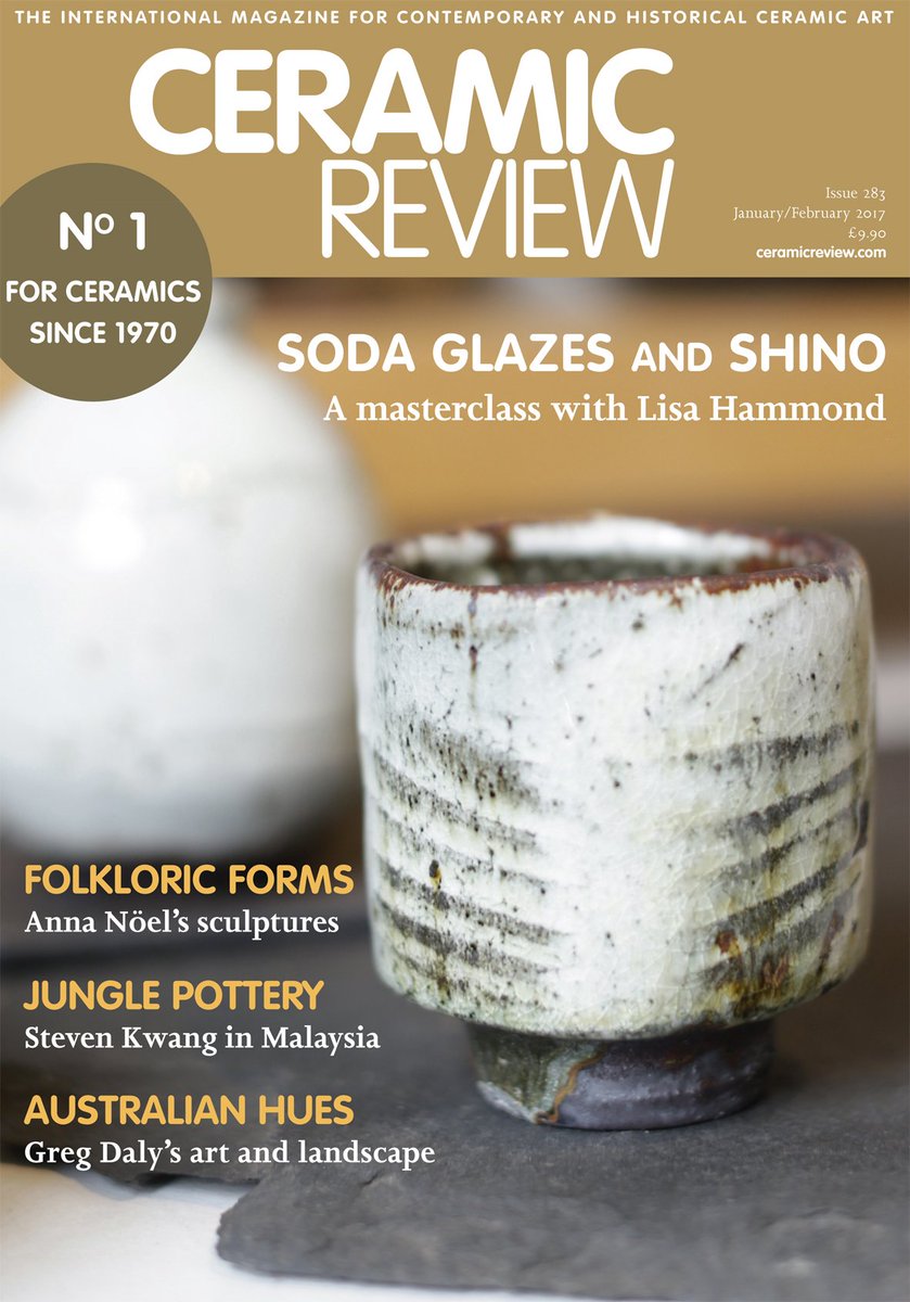 Issue 283 of Ceramic Review magazine is out today!