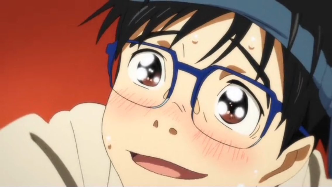勝生勇利のメガネについて 勝生勇利のメガネについて