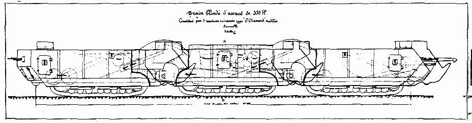 ボワリョー装甲列車(フランス) 連結式装甲戦車列車(直訳)という謎 ボワリョー装甲列車(フランス) 連結式装甲戦車列車(直訳)という謎