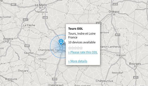 The Open Device Lab Tours, France, has just opened doors <a href="/codetroopers/">Code-Troopers</a>: opendevicelab.com/#!odl=3026 Yay!! #ODL