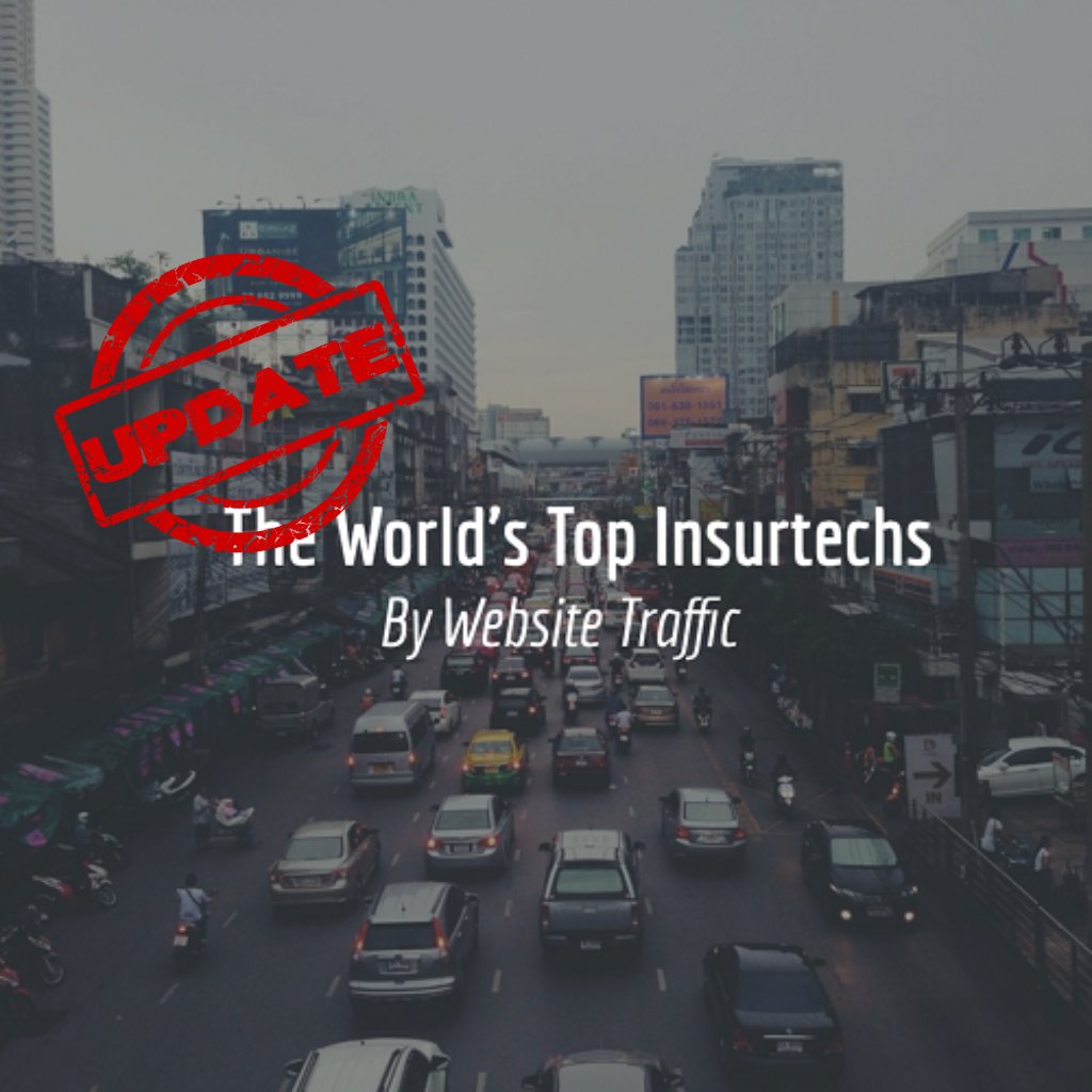 samgilb's tweet photo. I just updated my list of the world's top #insurtech companies by website traffic: https://t.co/7MZUqw36bb https://t.co/ddFu0MSgRy