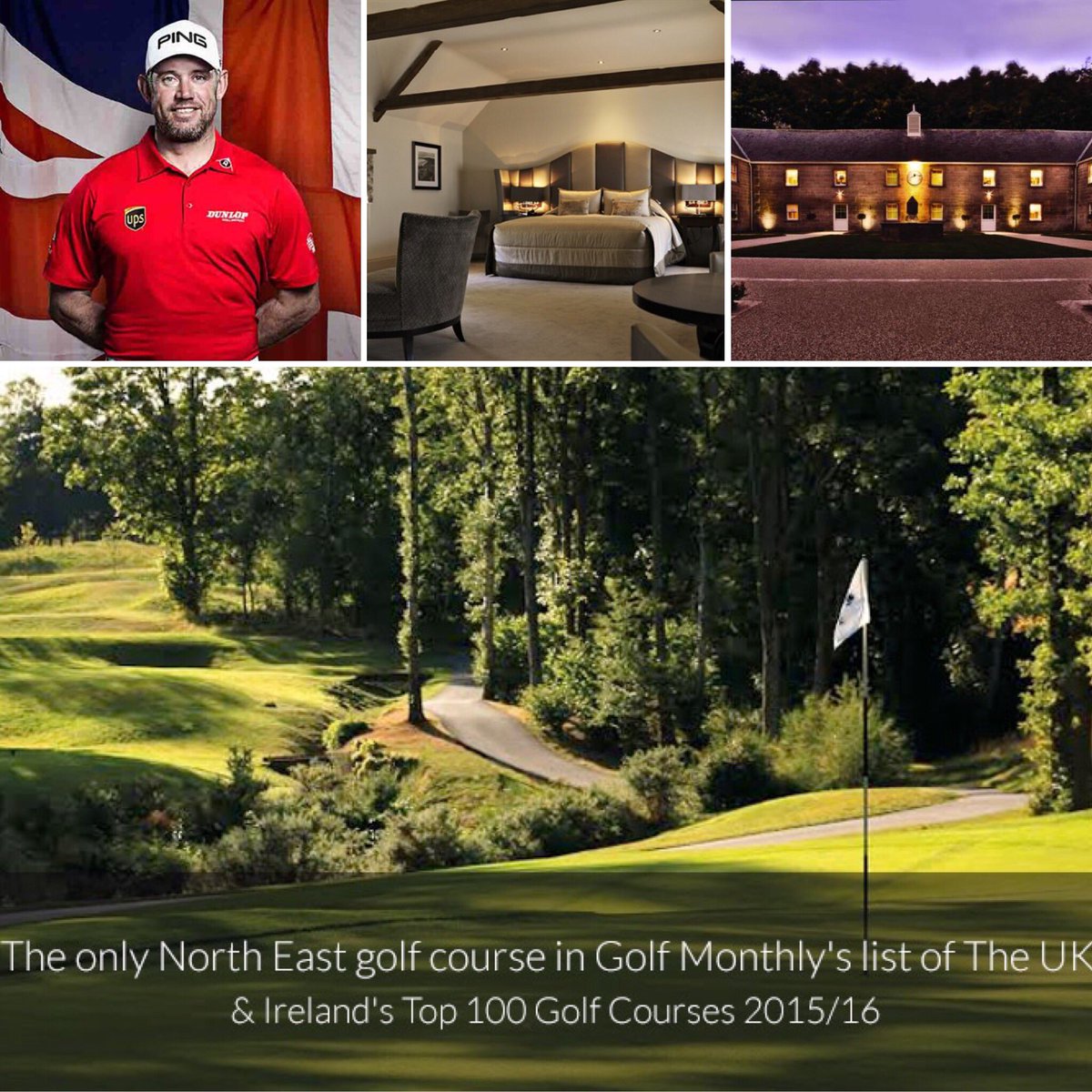 Day 12 - RT &amp; follow to win an overnight stay for 2 and to play the 2017 British Masters course closehouse.com #12DaysOfCloseHouse