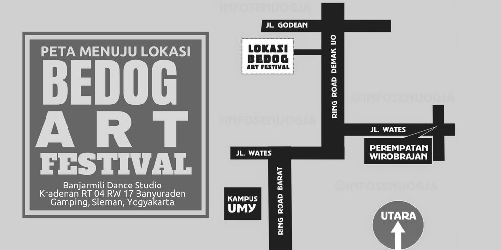 jalanbhakti's tweet photo. @galzayoe PETA menuju lokasi Bedog Art Festival |📱Info pengambilan undangan: ☎️0813-9264-8096  ☎️0812-9916-1495 https://t.co/jImm8KN2Bt