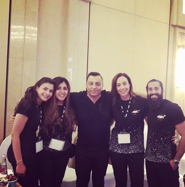CiceroandBernay's tweet photo. C&amp;B team at the @CraviaInc Kick-Off 2017 event on Saturday. 
#CBPR #PR #CraviaInc https://t.co/ovYBi6r8Qk
