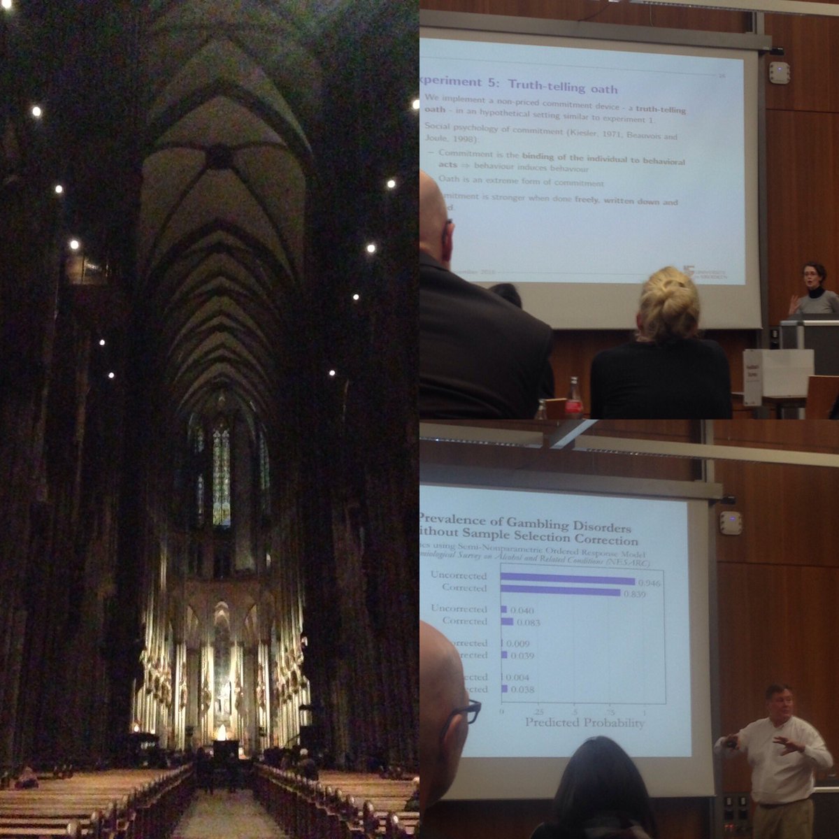 Great time <a href="/BEHnetwork/">BEH net</a> workshop in Cologne. @VWatsonEcon and Glenn Harrison pictured. Thanks to the organisers!