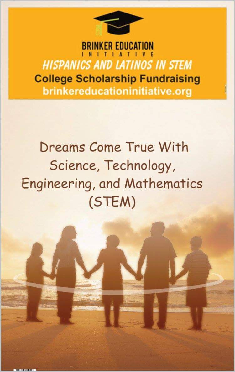 brinker_STEM's tweet image. One of our Brinker Education Initiative - Hispanic STEM Day banners !  Onward and Upward!
