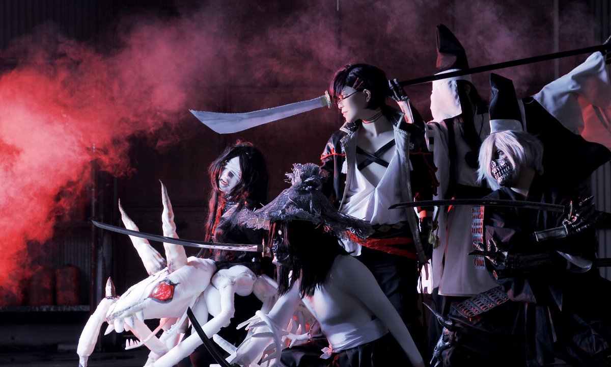 きよさま Cos 明石が歴史修正主義者 刀剣乱舞 時間遡行軍 太平洋戦争阻止布石部隊 明石国行 景月稀世 太刀 くろ 脇差 梓紅 打刀 乱雲 薙刀 さくら アシスタント やろいか P はるこ T Co Zfhpx2a4ug Twitter