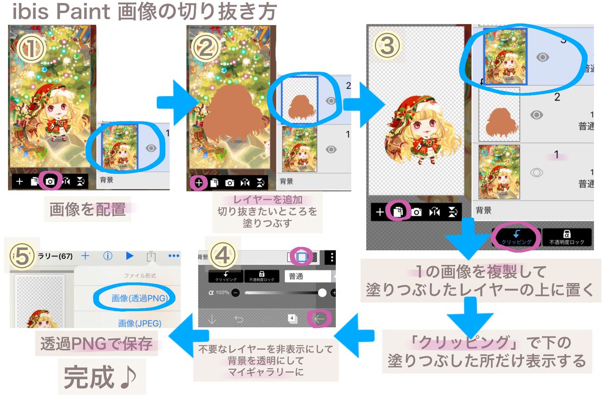 ももー ポケコロ Ibispaint 加工でよく使う機能 画像の切り抜き方です 以前から質問を受けることがあったのでまとめてみました ฅ ฅ ポケコロ加工 Ibispaint ももーポケコロ加工 Ibispaintよく使う加工機能 T Co Ot8dbxg0l8