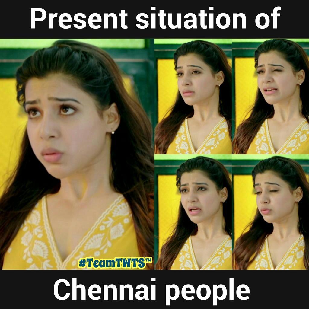 Present Situation : 🆒 Chennai People ❄☁☔🌂 
#JustForFun 😉 
#staysafechennai ©💨 
#TeamTWTS™ 
instagram.com/p/BN66mcvgb7v/