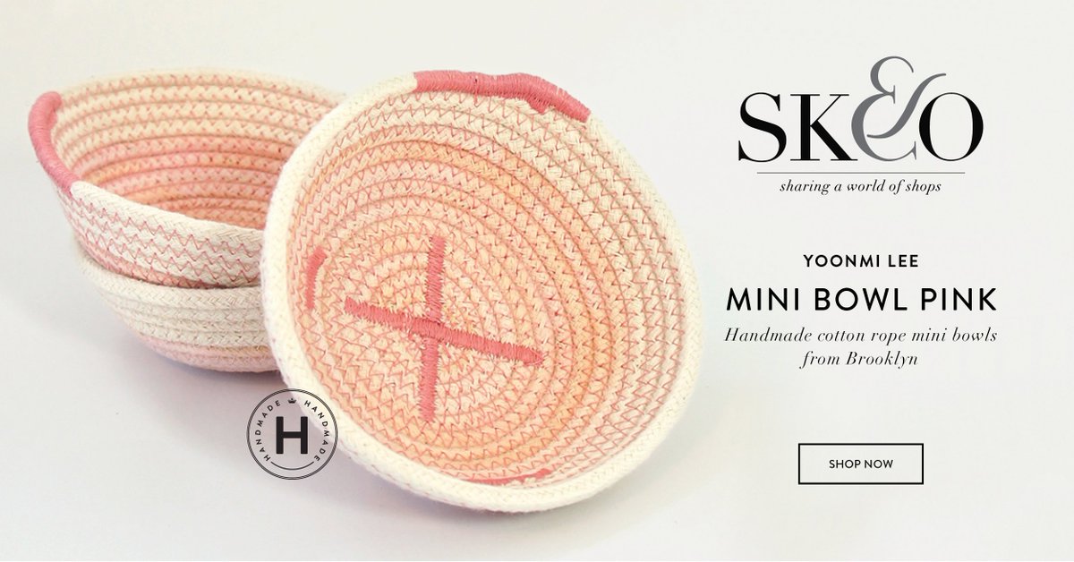 TheShopkeepers's tweet photo. SK&amp;Co Online Pop-up Shop #Handmade Baskets by Yoonmi Lee #madeinBrooklyn Shop Now https://t.co/XWzV0wHpmA #SharingShops #ShopSmall https://t.co/ZLn9yeuScL