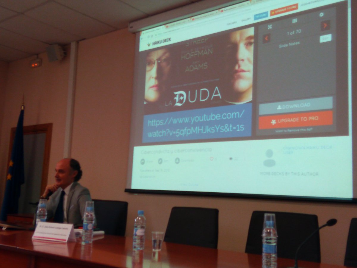 piolivares's tweet photo. @jaluengolatorre en #ConvivenciaCRIF. #ciberconvivencia #ciberconducta https://t.co/EUKVzXQOLw