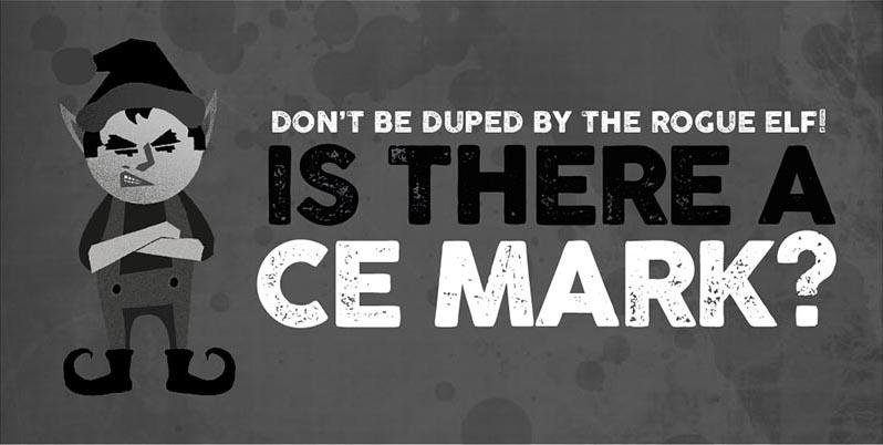 SuffolkTS's tweet photo. Don’t be duped by the #RogueElf this Christmas! Is there a CE mark on the electrical products you are buying?! https://t.co/ctF4xftxUE