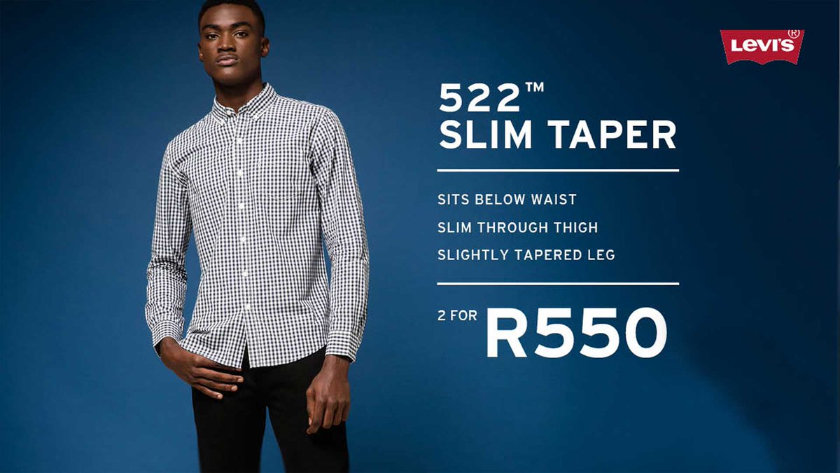 Studio_88's tweet photo. Back for one last time! @LevistraussSA #2For550 Denim Special. Get your exclusive 550™, 522™ or 514™ styles today! https://t.co/9eaGsDCwRa https://t.co/x8LrMS4yc7