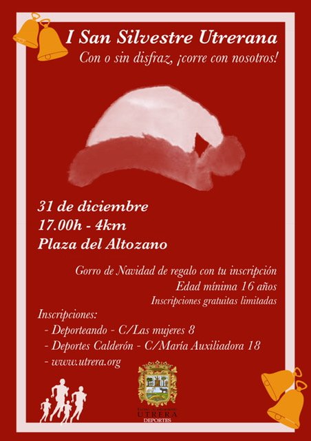 CiudadUtrera's tweet photo. La Delegación de Deporte despide 2016 con una San Silvestre festiva https://t.co/vHb7zlnglX

#UtreraSeMueve https://t.co/vZHQGWxvOs