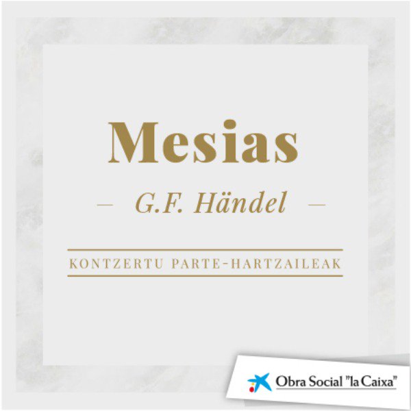 Bihar 19:30ean <a href="/KursaalDonostia/">Kursaal</a>|n Händelen Mesiasen kontzertu parte-hartzailea egingo da. #Donostia2016 dss2016.eu/eu/agenda/el-m…