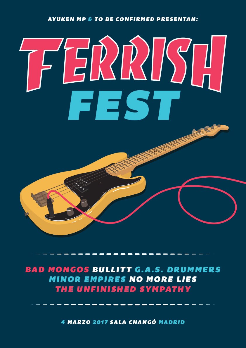 Amigos!!!
Bienvenidos al @ferrish_fest !!!