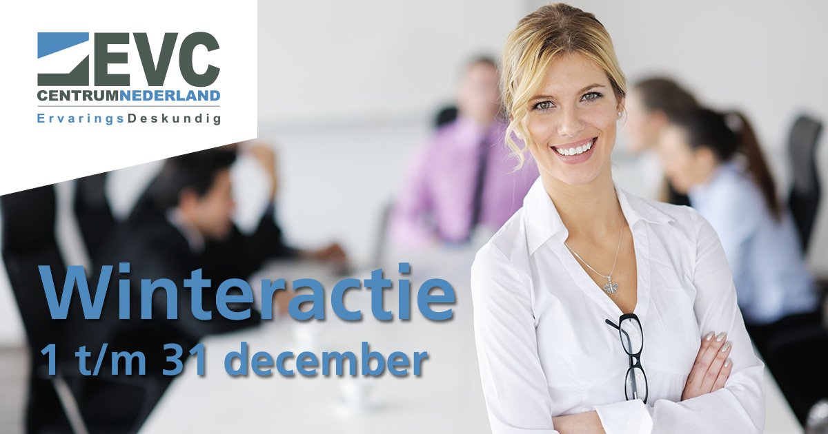 evc_centrum_nl's tweet photo. Tijdelijk € 100,- korting op een #EVCprocedure, Ervaringsprofiel, Assessment of #Loopbaanprofiel: https://t.co/GrHvpS6Mih https://t.co/EirRZq03bB