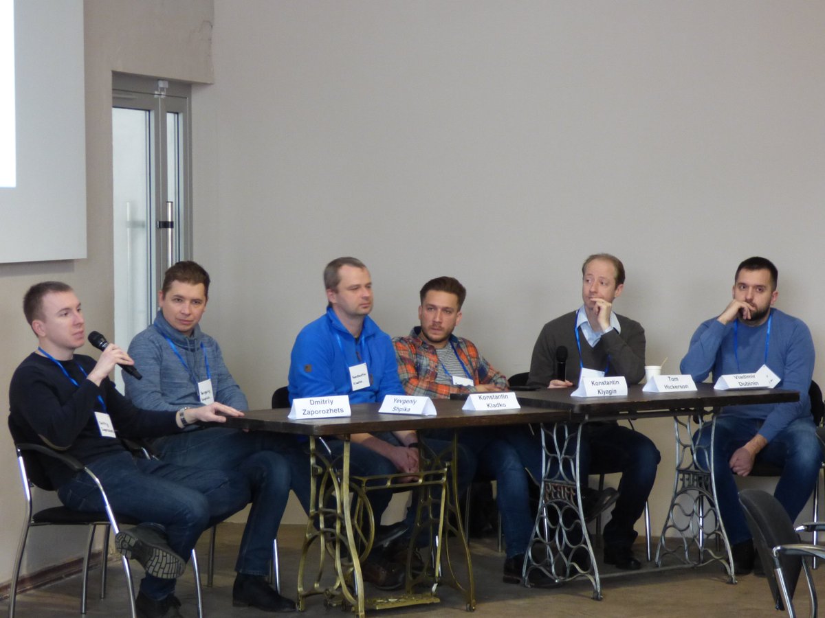 GISTNetwork's tweet photo. #GISTMasterClass Guest panelists in Kharkiv share their entrepreneurship experiences in Ukraine @USEmbassyKyiv https://t.co/pWAPOF5NBa