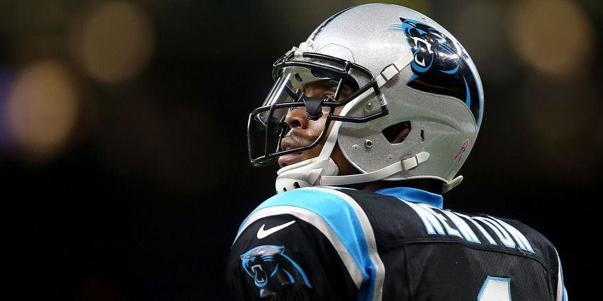 PFF_Fantasy's tweet photo. Cam Newton has now failed to complete more than 48% of his passes in each of his last four games, with Week 14 being the low point (37%). https://t.co/Lz9ICiEXBF