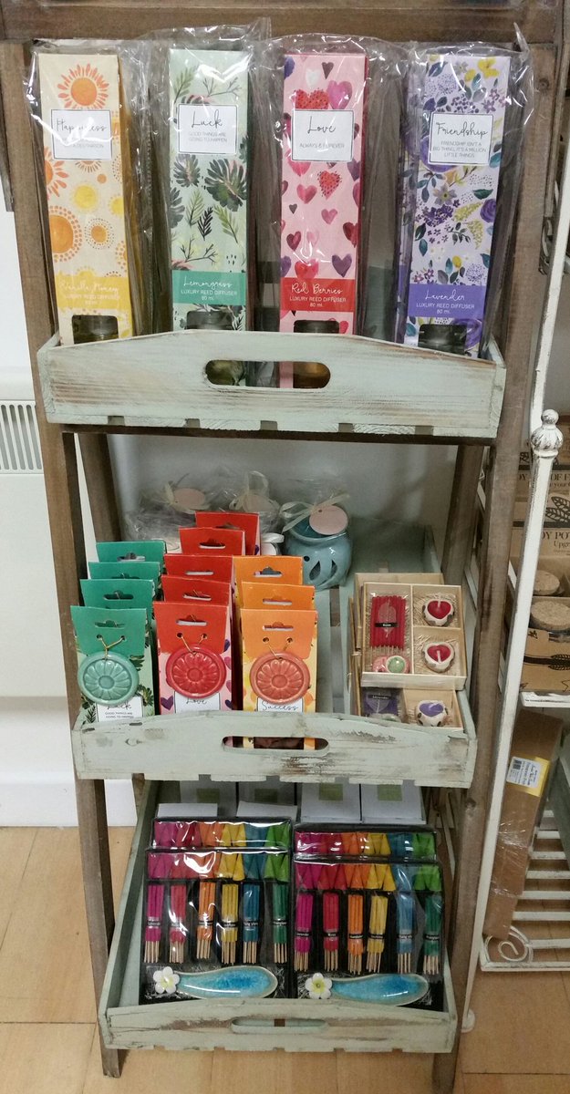 Bathaholic's tweet photo. 💥 Not just lovely bath stuff in our shop! We have incense, granules, burners, diffusers, candles, aromatherapy &amp; more 💕 in Newhall Cannock 💥 https://t.co/79d9wN2VP9
