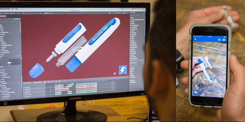 IMG_Comms's tweet photo. Read why Imagination #PowerVR and @ZapparApp tools make perfect partners for #AR and #VR creation. https://t.co/37G4dNExNZ https://t.co/E07T99HukY