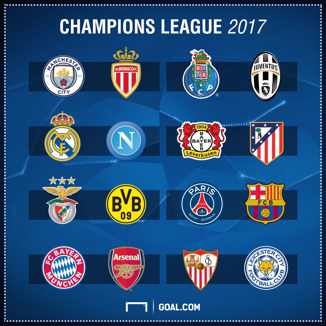 goal's tweet photo. The Champions League draw in full! #UCL #UCLdraw https://t.co/kPqnUJHWuQ