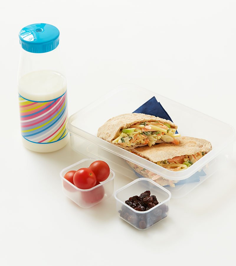 Last week of school?  Why noy try this healthy lunchbox recipe for cheesy coleslaw with wholemeal pitta nhs.uk/change4life-be… <a href="/Change4Life/">Change4LifeComityFoundation</a>