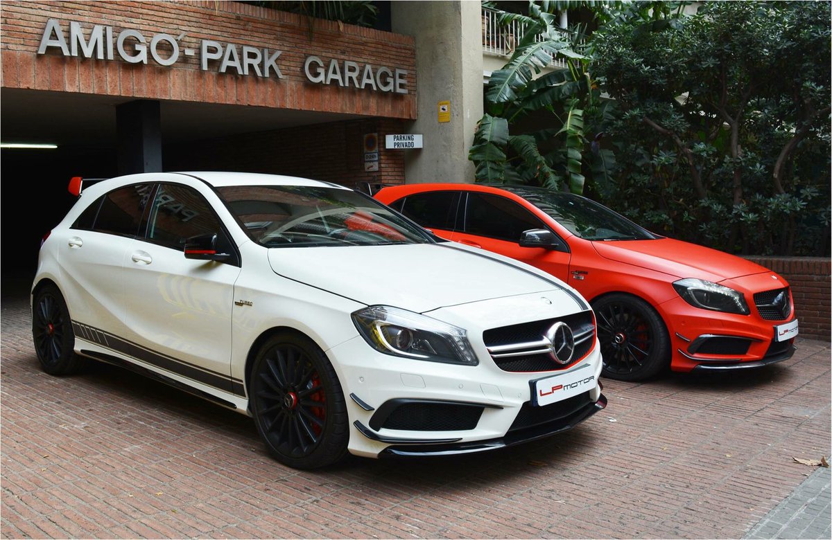 Difícil elección... ¿A45 AMG Edition 1 en blanco o A45 AMG en rojo mate?

 #Lpmotor  #a45edition1 #amg  #brabus