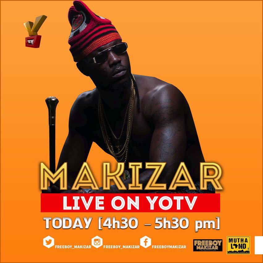 Cath  the ringleader <a href="/freeboy_makizar/">Shahlom</a> on Yotv today. Be sure not to miss him performing his new single