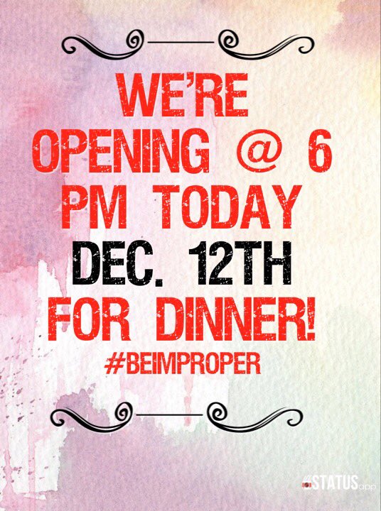 TheImproperPig's tweet photo. No lunch service today, but come in @6pm for $5 pulled pork sandwich Mondays. #makeyousqueal #beimproper #cltbbq https://t.co/R0JCGXlmqx