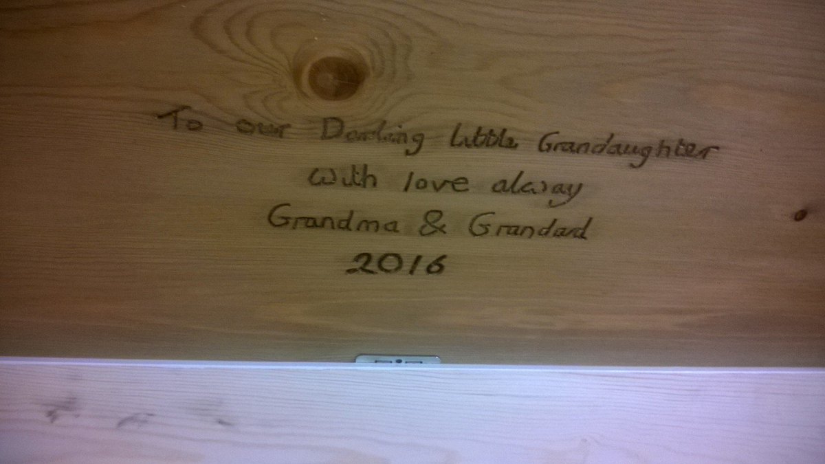 PrioryKitchen's tweet image. Check our our personalised childrens toy boxes for Christmas. Call 01493 662956 or email inpine@tiscali.co.uk #greatyarmouth #Christmas