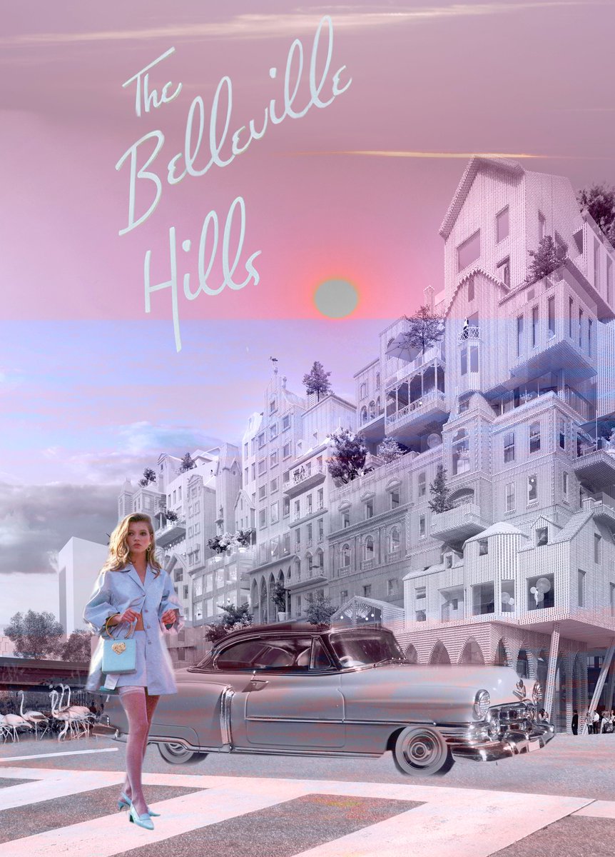 MarinTrottin's tweet photo. @FlauntMagazine nous a demandé d'imaginer une ville combinant LA et Paris sous forme de cartes postales #OHLALALAND https://t.co/vJvYglxPMs https://t.co/VtmUxshrG7