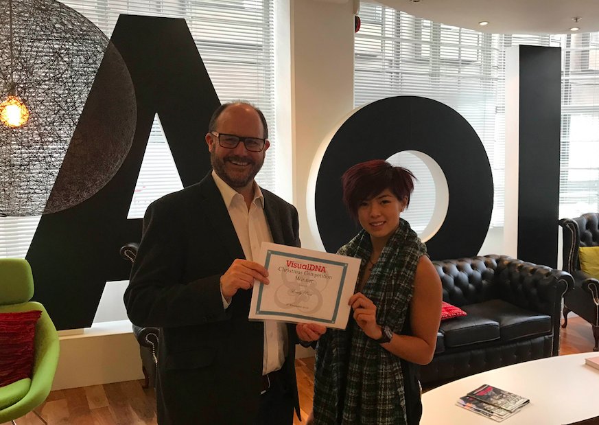 VisualDNA's tweet image. Congrats to Emily from AOL, who's Xmas is on us as the winner of our festive competition! Festive campaign segments&amp;gt; info.visualdna.com/marketing-serv…