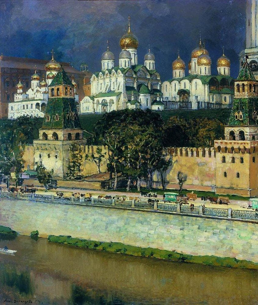 древний московский кремль