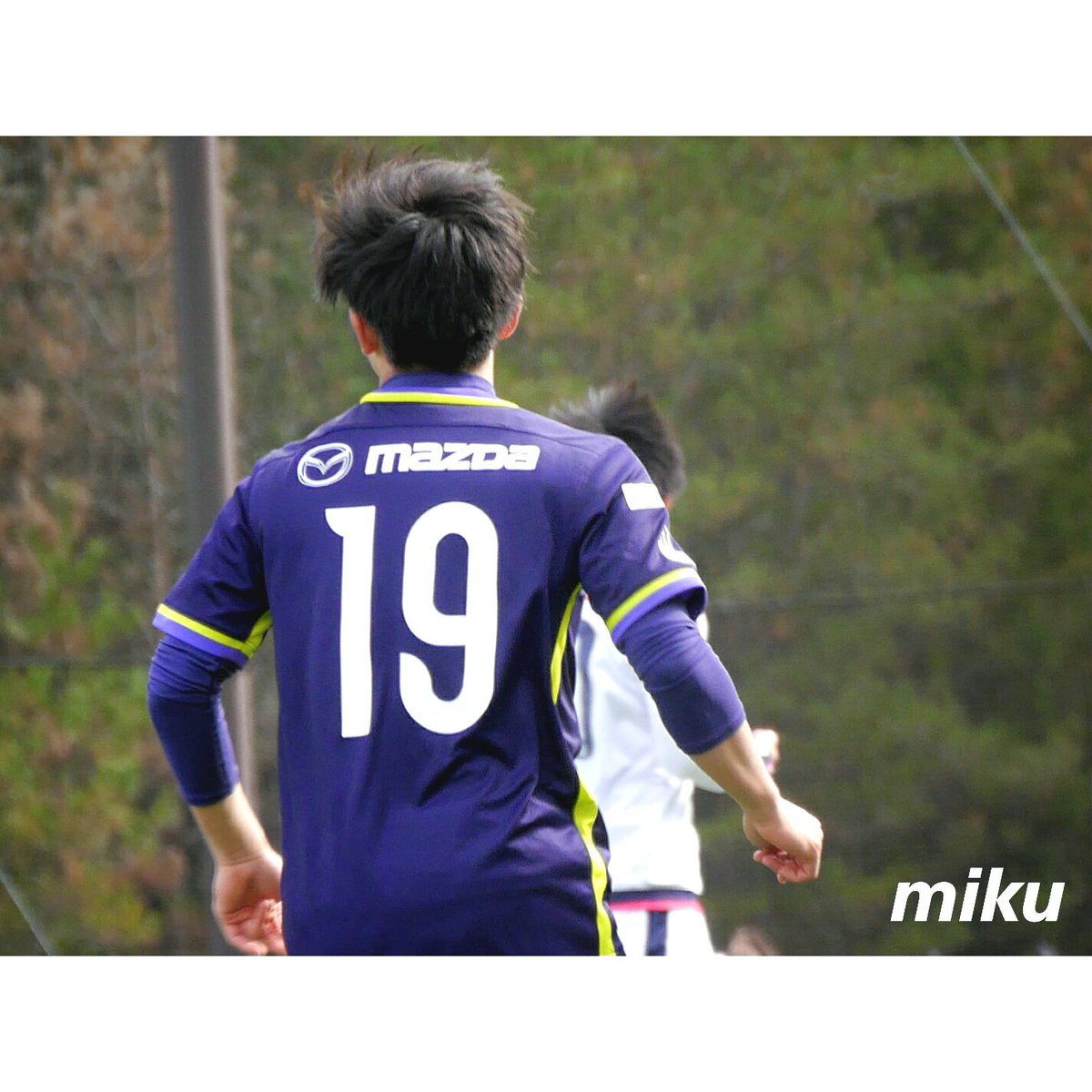 Miku Auf Twitter サッカーしてる人の後ろ姿 本当にかっこいい Part 19仙波大志 18村山勘治 8藤原慶人 7力安祥伍 サンフレッチェ広島ユース