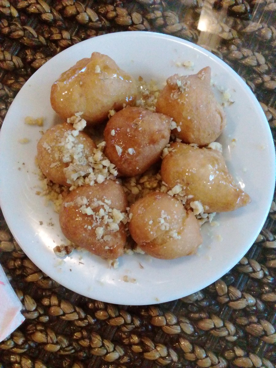 Kassiopicorfutv's tweet photo. #StSpiridon day #Loukamades yum yum #Kassiopi #Corfu you know sweets make sense @GreekJoint @FrostieMoss @easyJet https://t.co/AcLclyhUUY