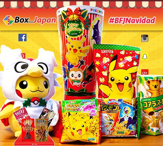 BoxFromJapan's tweet photo. 🍾 dale RT y llénate de puntos! 🍾entra al Concurso de Navidad #BFJNavidad y llévate el Pikachu Navidad!😲
aquí: 
https://t.co/Psq1XYvmgd https://t.co/TgAKz48sDt