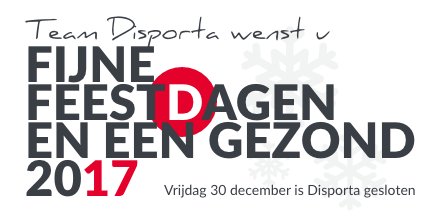Fijne dagen en een #gezond #gelukkig #fijn #happy #nieuwjaar #2017
#kerst #christmas #holiday Team Disporta