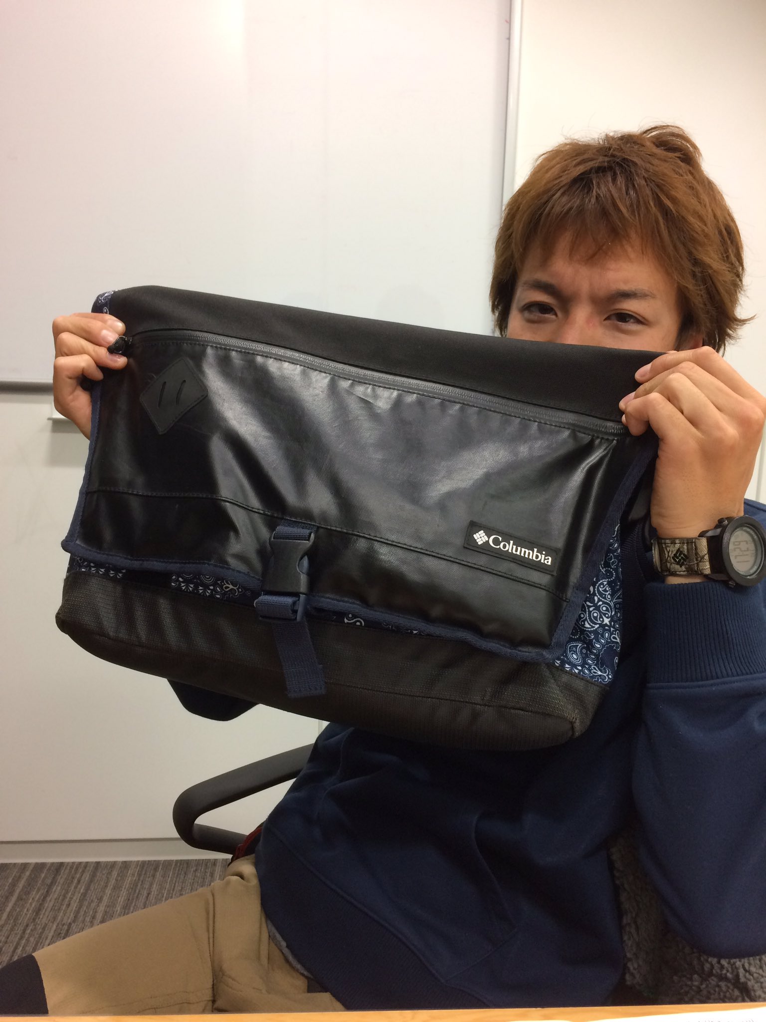 Takumi Ito 伊藤巧 何かと愛用してるバッグですが 軽い雨なら浸水しない撥水機能付きで 沢山入るし大好きなモデル フィッシングシーンでも タウンユースでもバッチリです コロンビア マイコロンビア ノリーズ 伊藤巧 T Co Lbk0hseowh