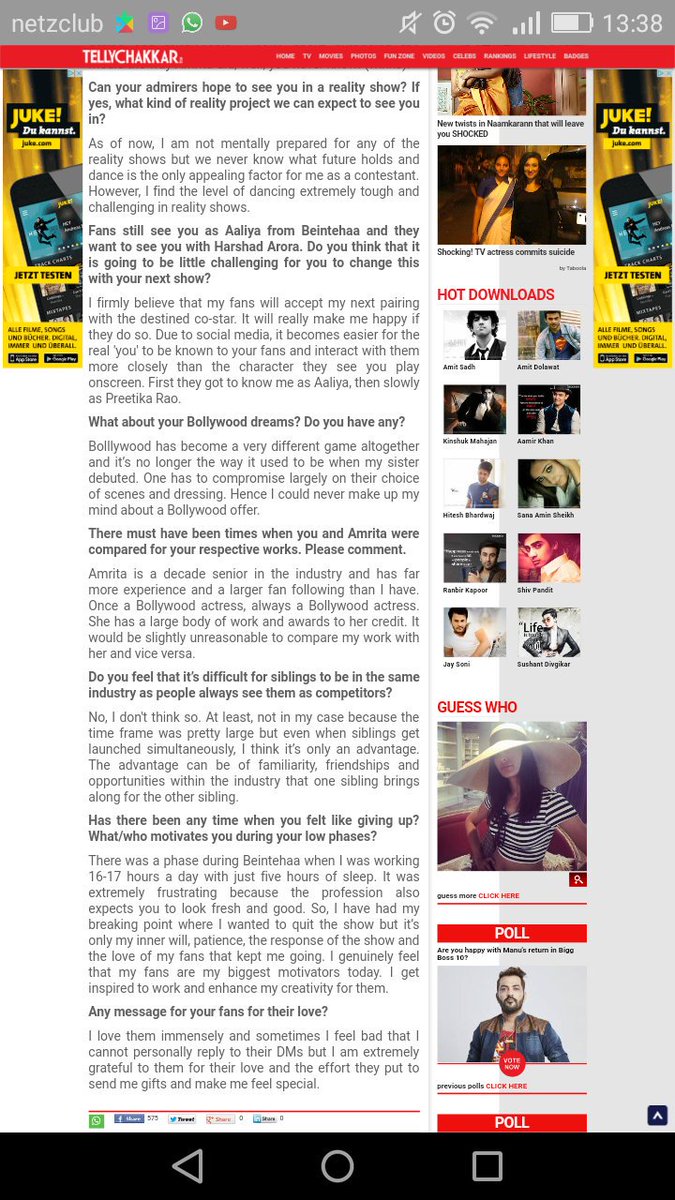 PRians_World's tweet photo. There was a time when I wanted to quit Beintehaa: @preetikatweets 
Link : https://t.co/94nRTZznqR https://t.co/pPrClGjTIH