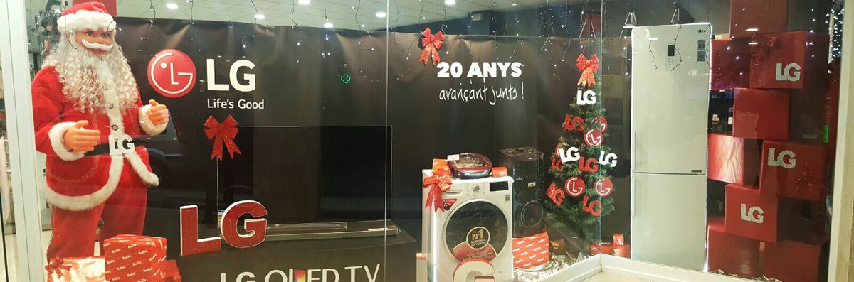 Nou aparador LG a Moderogar Redder Tortosa #navidadlg