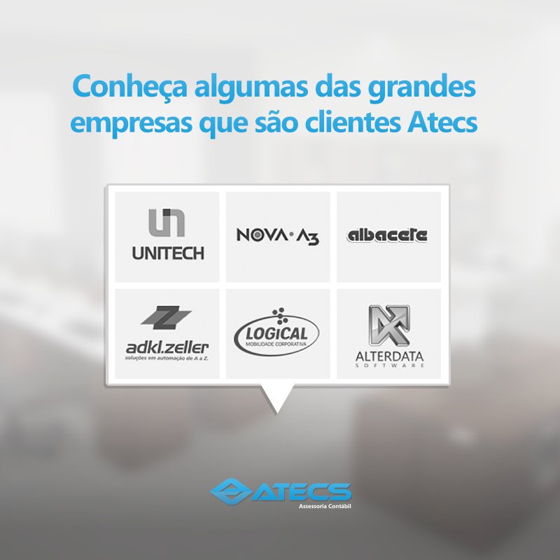 Acesse atecs.com.br e saiba tudo o que podemos oferecer para sua empresa! :)