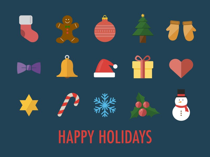 succodesign's tweet image. We have selected 5 set of Flat Christmas Icons.
Free for personal and commercial use.

DOWNLOAD: goo.gl/P2Wd9W

#icons #freebie