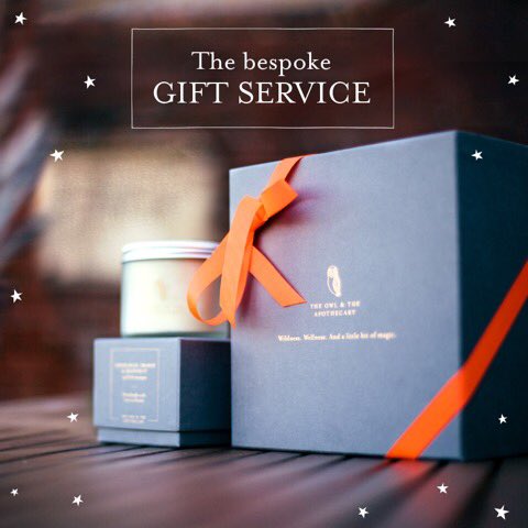 Create a unique beauty &amp; balance box - the perfect present for style mavens &amp; mammas this Christmas. Email the team hello@owlapothecary.com
