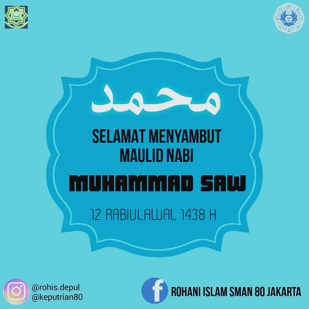 #MaulidNabi