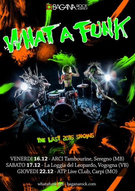 HA. HA. HA. 
Ultime 3 date WhatAMotherfuckinFunk
#whatafunk #thisisanalbum #thelast2016shows #concerts #livemusic