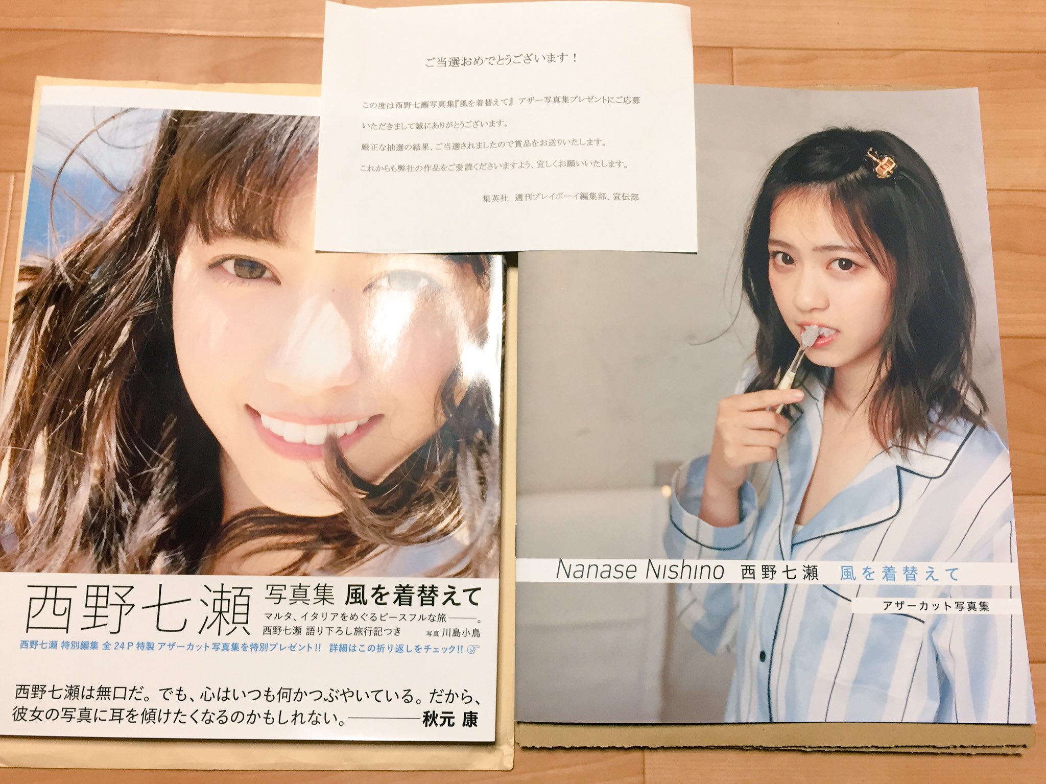 西野七瀬 風を着替えて アザーカット写真集 （NOGI-FAN 乃木坂46