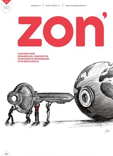 Ons vierde magazine is uit! Lees 'm alvast online via onze website: zonregiozwolle.nl/magazine/i/61-… #regiozwolle #verbinden #branding